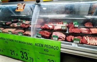 Preço da carne recua pelo sexto mês seguido e acumula queda de 5,8% no ano