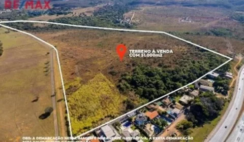 Grileiros anunciam, por R$ 19 milhões, terreno atrás de residência oficial da Presidência