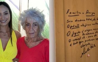 Neta encontra bilhete com pedido emocionante feito por avó com Alzheimer