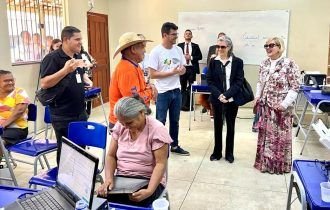 Presidente do STF e do CNJ acompanha itinerância de serviços públicos e judiciais em São Félix do Xingu (PA)