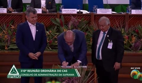 Em Manaus, Geraldo Alckmin assina contrato de gestão do Centro de Bionegócios da Amazônia