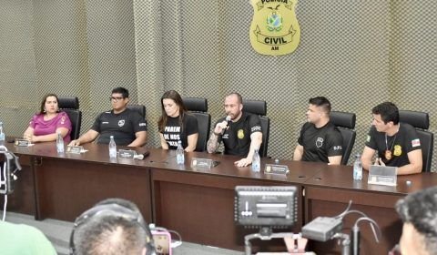 PC-AM deflagra Operação 'Hela' e prende envolvido na morte de jovem grávida de oito meses