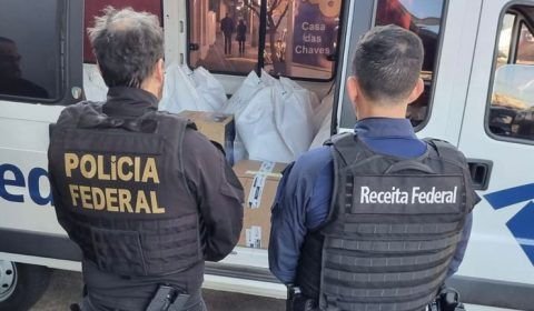 Polícia Federal investiga a introdução e o comércio ilegal de mercadorias estrangeiras no país