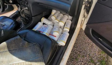 PF apreende agrotóxicos contrabandeados do Uruguai