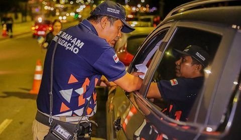 Segurança no trânsito: Detran Amazonas reforça fiscalização preventiva em Manaus