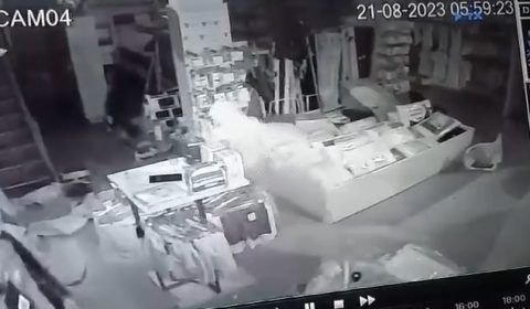 Loja é roubada em Tefé