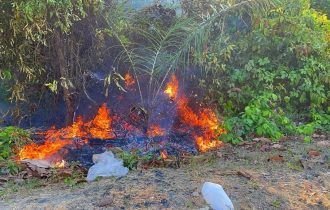 Corpo de Bombeiros combate 23 incêndios em áreas de vegetação na capital, nas últimas 48 horas
