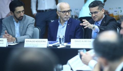 Em Brasília, prefeito se reúne com presidente do Senado para defender a autonomia dos municípios na Reforma Tributária