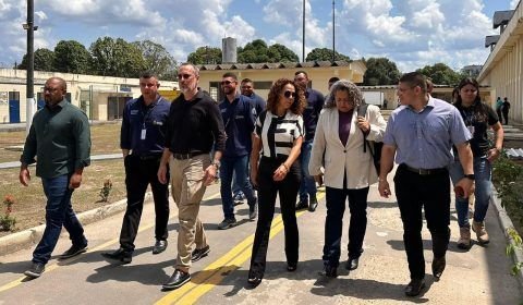 Seap entrega reforma de pavilhão no Complexo Penitenciário Anísio Jobim