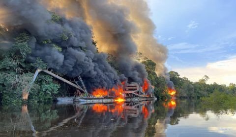 Deputado pede que não destruam dragas de ‘garimpeiro familiar’ no AM