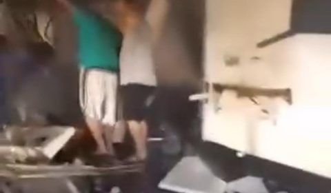 Urgente: barco explode em Porto Privarizado de Manaus