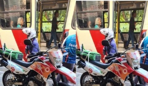 Idoso sofre parada cardíaca dentro de ônibus em Manaus