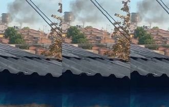 Casa pega fogo em Riacho Doce em Manaus;veja vídeo