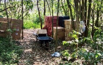 PF e forças estaduais apreendem cigarros contrabandeados no PR