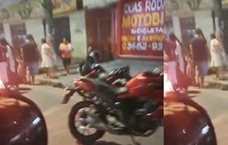 Acidente deixa duas pessoas lesionadas no bairro Cidade de Deus