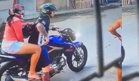 Casal comete assalto no bairro Tancredo Neves