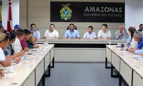 Em reunião com o governador Wilson Lima, lideranças Mura manifestam apoio à exploração do potássio em Autazes
