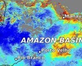 Imagem de satélite registra densa fumaça que cobriu Manaus