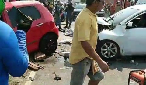Motociclista morre durante grave acidente na avenida Max Teixeira