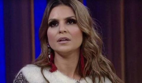 Postura de Aline Barros em gravação do ‘Altas Horas’ é criticada