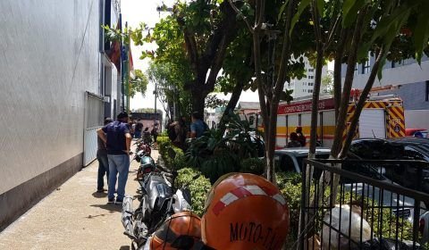 Urgente: incêndio na rádio e TV Encontro das Águas