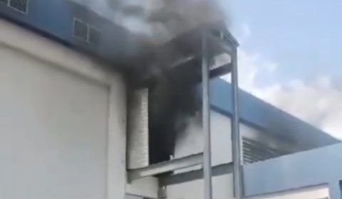 Urgente: subestação da Amazonas Energia pega fogo