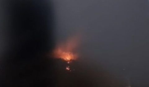 Incêndio em Iranduba está causando fumaça em Manaus