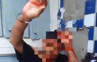 Vídeo: ladrão de moto é linchado na zona Norte de Manaus