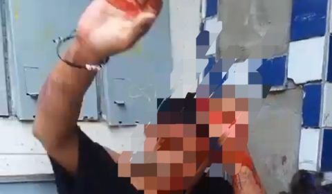 Vídeo: ladrão de moto é linchado na zona Norte de Manaus