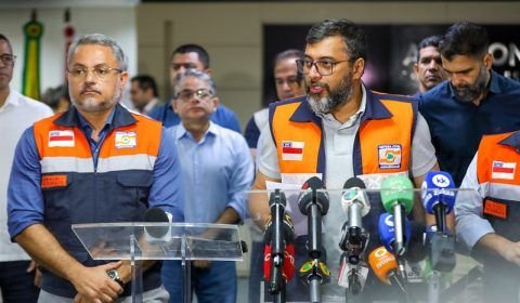 Wilson Lima anuncia ação solidária em parceria com Amazonas FC em prol de famílias afetadas pela seca