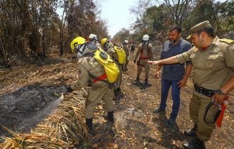 Wilson Lima apresenta balanço de ações contra queimadas, com quase 2 mil incêndios combatidos