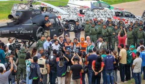 Wilson Lima reforça efetivo para combater queimadas na região metropolitana de Manaus e ressalta que Estado vai agir com rigor da lei