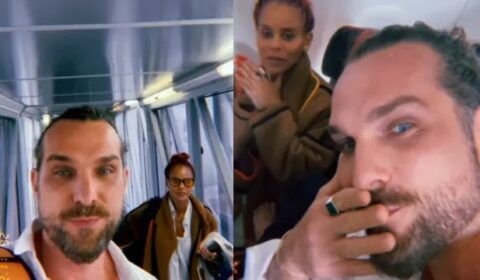 Aline Wirley e Igor Rickli viajam a Manaus para conhecer filhos adotivos