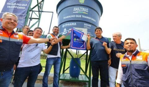 Governo do Amazonas inaugura estação de tratamento de água para atender 25 mil pessoas de comunidades ribeirinhas de Parintins