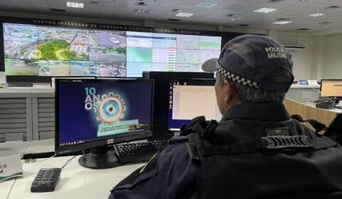 Centro ganha reforço na segurança com apoio de câmeras de videomonitoramento
