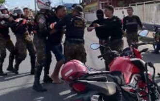 Grupo de motoqueiros são detidos por militares do Exército