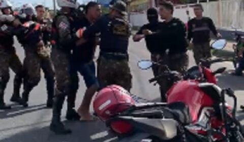 Grupo de motoqueiros são detidos por militares do Exército