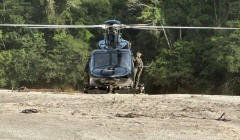 PF, IBAMA e Polícia Nacional da  Colômbia desmobilizam garimpo ilegal de ouro  