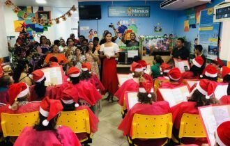 Prefeitura de Manaus promove confraternização para usuários dos Cras e Creas