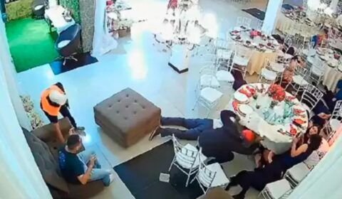 Trio é preso por invadir e roubar convidados em festa de casamento no bairro Flores