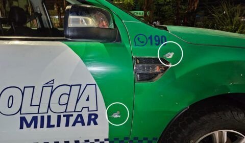 Viatura é recebida por tiros em Manaus