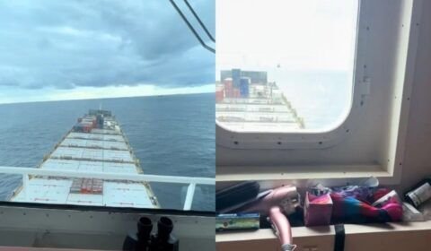 Vídeo: piloto viraliza ao mostrar como é viajar em um navio mercante