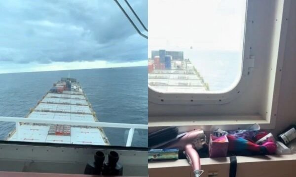Vídeo: piloto viraliza ao mostrar como é viajar em um navio mercante