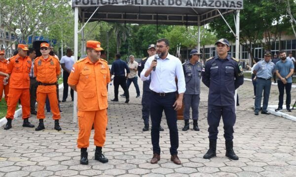 Wilson Lima destaca reforço em efetivo da segurança pública do Amazonas, ao visitar alunos em Curso de Formação