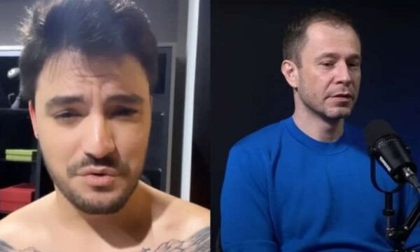 Felipe Neto é atacado por Tiago Leifert e rebate: "Playboyzinho"