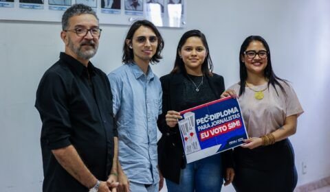 Amom Mandel reafirma apoio à PEC do Diploma em visita ao Sindicato dos Jornalistas do Amazonas