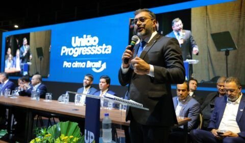 Wilson Lima defende pacto pelo Brasil em convenção que sela federação entre União Brasil e Progressistas