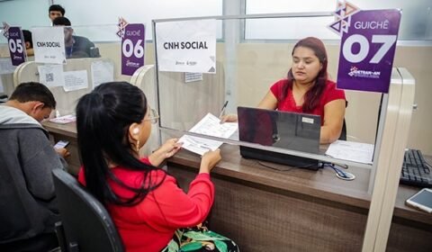 Detran-AM: Contemplados pelo projeto CNH Social devem realizar o agendamento até o dia 29 de setembro