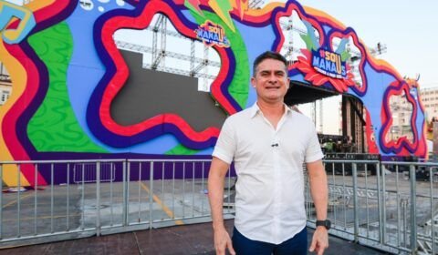 Prefeito David Almeida acompanha fase final da montagem da mega estrutura do ‘#SouManaus Passo a Paço 2025’ e reforça programação cultural