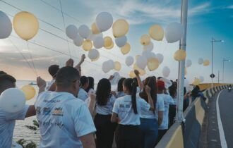 União Brasil Amazonas promove blitz do Setembro Amarelo na Ponte Rio Negro, chamando atenção para a valorização da vida